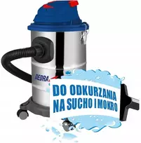 dulkių siurblys 20l sausam/šlapiam darbui