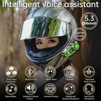 Yytfy motociklo šalmo garsiakalbis bluetooth ausinės bluetooth šalmo ausinės su balso asistentu, ipx67 atsparios vandeniui ir hifi garso kokybės bluetooth ausinės 1200 mah baterija