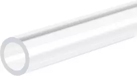 Sourcing map pvc skaidrus vamzdis, vidinis skersmuo 10 mm, išorinis skersmuo 14 mm, ilgis 305 mm, akrilo plastiko vamzdis lempų gamybai, grindų šviestuvams, baldams