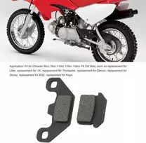 Stabdžių kaladėlės motociklams Lifan 50-140cc
