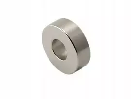 1x neodiminis žiedinis magnetas 35-12x10 cilindrinis su skyle 35x10