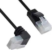 Xiwai Cat6a Ethernet kabelis, 3m, kampinis Rj45 Utp tinklo laidas