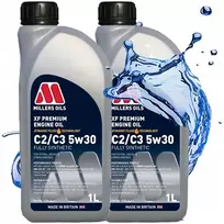 Sintetinė variklio alyva Millers Oils Xf Premium C2 C3 Tech Dft 5w30 2x1l