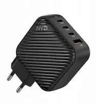 Invzi 100w Gan Ii Usb-c adapteris su Eu kištuku, juodas