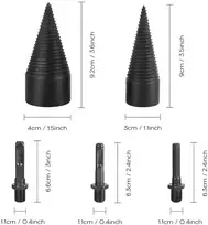 Kūginis grąžtas 4-32mm, spiralinis, Hss, metalui, medienai