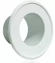 Maskuojanti rozetė 100 mm, flanšas 108 mm Spiroflex, balta