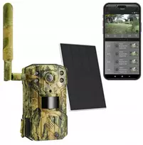 Objektyvas 7smart Hd 14mp 4g Lte Sim miško kamera su saulės baterija ir infraraudonųjų spindulių apšvietimu