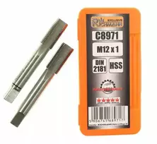 RICHMANN Smulkiavilnių sriegiklių rinkinys M12x1 Hssg C8971