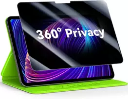 Esanik 360° privatumo apsauga, skirta ipad pro 13 colių m4 2024, grūdinto stiklo ekrano apsauga, skirta ipad pro 13 privatumo apsauga
