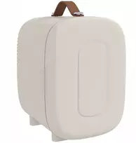 Homcom mini šaldytuvas 4l, vėsinantis ir šildantis, nešiojamas, kosmetikai.