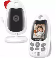 Boifun elektroninė auklė su tiesiogine kamera, Lcd ekranu ir naktiniu režimu 2.0