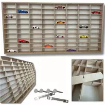 Lentyna automobiliams, modeliukams, Hot Wheels, organizeris 80 vietų fanera