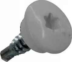 Farmerski varžtai skardai su Torx lizdu žemu profiliu 4,8x20 mm Ral 9006
