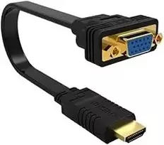 Glowster Hdmi į Vga keitiklis su 1080p raiška ir garso palaikymu, idealiai tinkantis vaizdo įrenginiams prijungti prie Vga monitorių ar projektorių