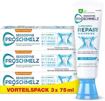 Sensodyne Proschmelz Repair Whitening dantų pasta, 3 x 75 ml
