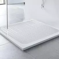Neslystantis dušo kilimėlis, 80 x 80 cm, dušo kilimėlis, neslystantis dušo kilimėlis su siurbtukais, neslystantis dušo kilimėlis, pvc dušo kilimėlis, neslystantis