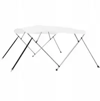 Bimini stogelis 243x196x137 cm, baltas