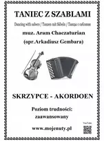 Šokis su kardais - A. Chačaturianas (natos smuiko-akordeono duetui)