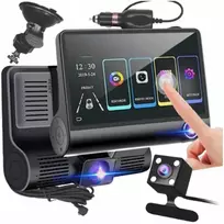 Automobilinis vaizdo registratorius atbulinės eigos kamera priekis galas full hd