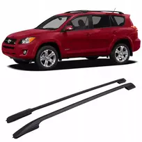 53/75 Toyota Rav4 Iii Xa30 2005-2012 Juodi stogo relingai oem stiliaus