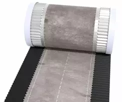 Kraigo juosta Mdm Vr300 Vent-roll, juoda Ral 9005