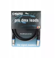Dmx kabelis 10m Klotz Pro Dmx Leads Lx2-3x1k2-10.0