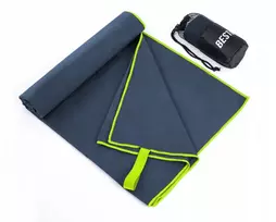 Bestif Greitai džiūstantis sportinis paplūdimio mikropluošto rankšluostis į sporto salę 130x75