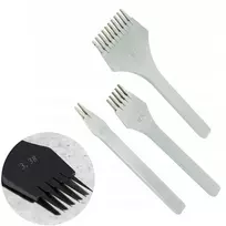 Craftpoint prancūziški odos štampai siūlėms - 3.38 mm tarpai - 3 vnt. rinkinys