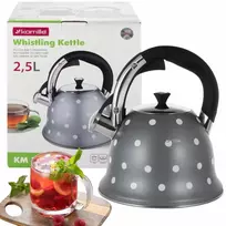 Virdulys su švilpuku Kamille, skirtas dujinei/indukcinei viryklei, 2.5 l