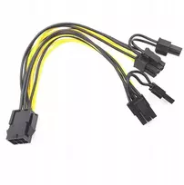 Grafikos adapteris 6pin į 2x 8pin Riser
