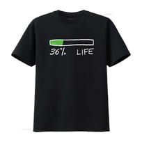 NAS DAILY 36 LIFE T Shirt vintage Washed Comfortable Versatile Unisex Top For Everyday Wear designer clothes streetwear Soft XXXL black