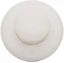 Baltas kojinis jungiklis 250v/1a apvaliam kabeliui, skersmuo 62x40mm