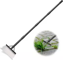 Grandininis pjūklas Garden valymo kastuvas su 148 cm ledo grandikliu, sniego kastuvu, vejos kraštų grandikliu, lauko kastuvo įrankis piktžolėms ravėti, kasti, ledui šalinti