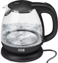 Stiklinis virdulys 1l su filtru, Lebenlang, kelioninis