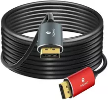 Displayport 1.4 Optinis Kabelis 10m, 8k@30hz, 4k@120hz, 32.4gbps