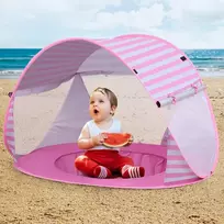Ceekii kūdikio paplūdimio palapinė, iššokanti kūdikio paplūdimio palapinė, nešiojamas pavėsinės baseinas, apsauga nuo Uv spindulių, saulės pavėsinė kūdikiams, paplūdimio pavėsinė, kūdikių baseinas