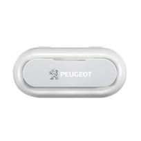 1 vnt. Automobilio skydelio nuo saulės akinių laikiklis Organizatorius Priedai Peugeot 308 408 508 RCZ 208 3008 2008 206 207 108 406 408 206 207 208 306 307 balta