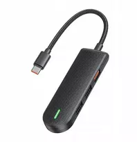 Mcdodo Usb-c adapteris 5in1 Hub Usb 2.0 3.0 Sd/tf kortelių skaitytuvas