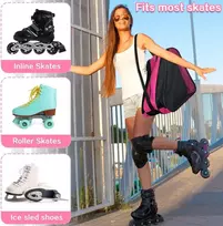 Kuprinė pačiūžoms ir riedučiams, rožinė
