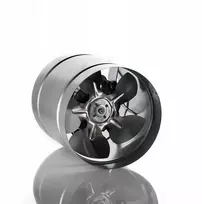 Ašinis kanalinio tipo metalinis ventiliatorius Vokker fi150 mm, sukuriantis aukštą slėgį