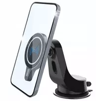 Magnetinis automobilinis laikiklis su indukciniu įkrovikliu 15w Magsafe Qi