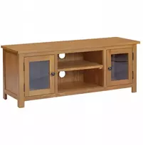 Tv staliukas, 110x35x44 cm, ąžuolo masyvo mediena