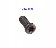 Varžtas M3x7 Torx, skirtas plokštelėms tvirtinti prie Cnc įrankių