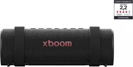 Kompiuterio kolonėlės Lg xboom Grab by will.i.am nešiojama bluetooth kolonėlė (signature sound, ip67, iki 20 valandų baterijos veikimo), juoda [modelio metai: 2025]