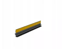 Bella Plast Pvc langelis prie lango 9/6 3m su sandarikliu, tamsiai pilkas