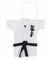 Beltor raktų pakabukas karate gi mini kimono mini shinkyokushinkai raktų pakabukas kanji