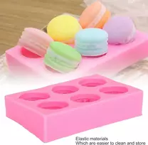 Macaron silikoninės formelės 3d kepimo duonos pyrago keksiukų dekoravimo kepimo formelės įrankiai "pasidaryk pats" formelė pyragams šokoladui muilui