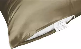 Lulusilk 16 momme 100% šilko pagalvės užvalkalas plaukų ir odos priežiūrai, pagalvėlės užvalkalas, atsparus raukšlėms, 1 vnt.