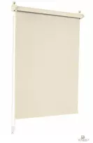 Sonello užuolaidinė roletė, blokuojanti šviesą - kreminė spalva, matmenys: 90 cm x 130 cm