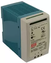 Avarinis maitinimo šaltinis Mean Well Drc-100a 12v 4.5a, montuojamas ant Din bėgelio